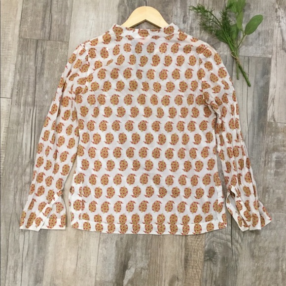 COPY - Tory Burch Tory flower pinwheel tunic sz 6 - Picture 3 of 6